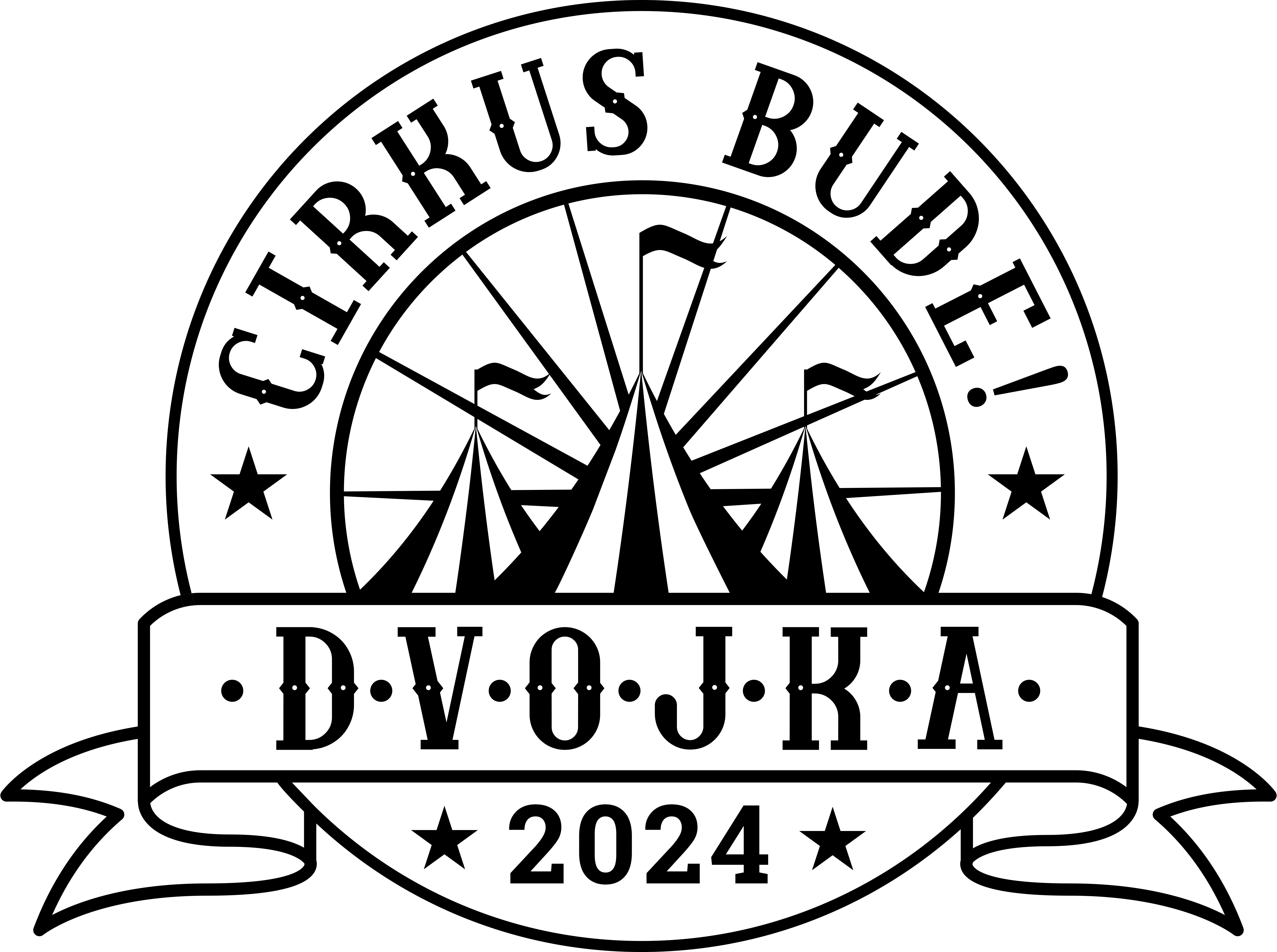 Tábor Dvojka - Kronika - Logo - Cirkus bude!