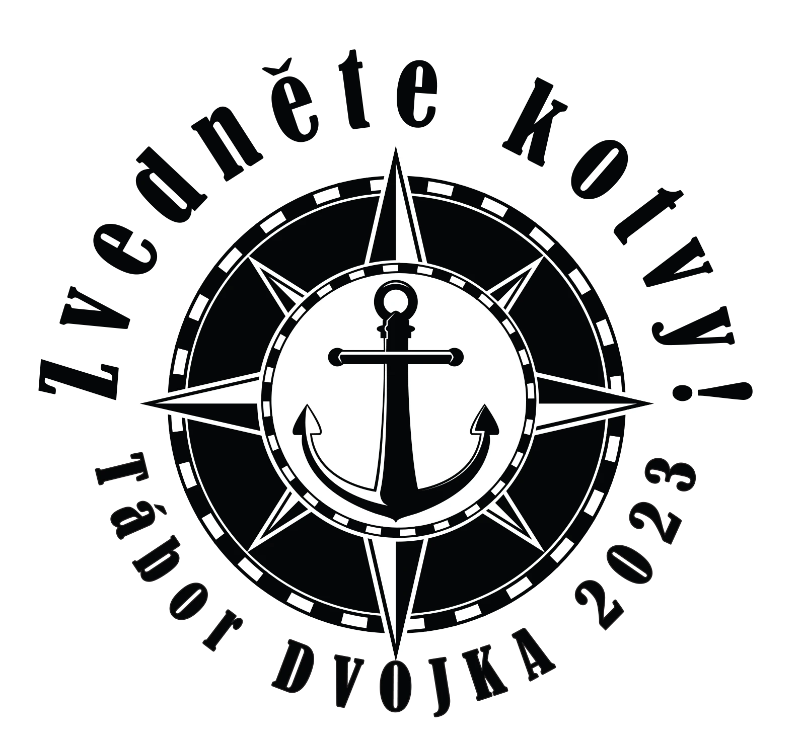 Tábor Dvojka - Kronika - Logo - Zvedněte kotvy